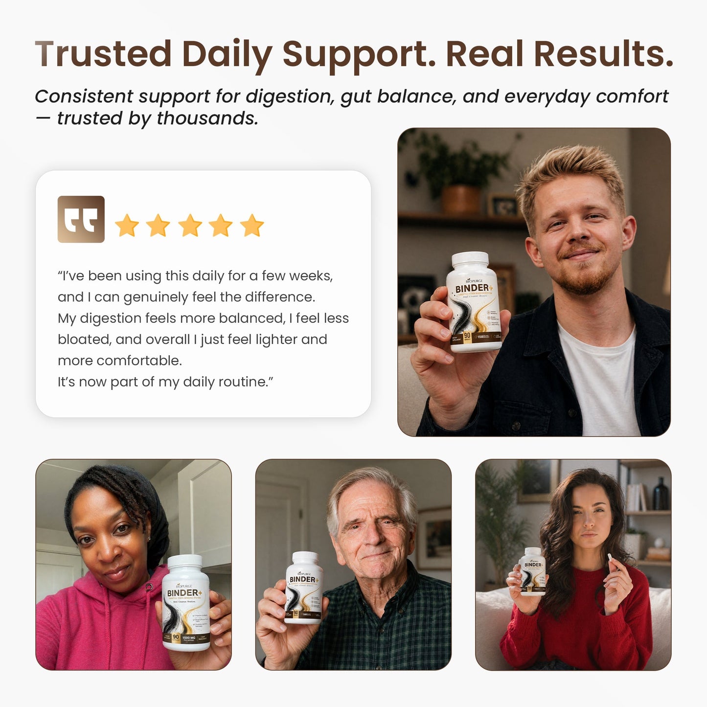 Binder+ Detox Support Capsules