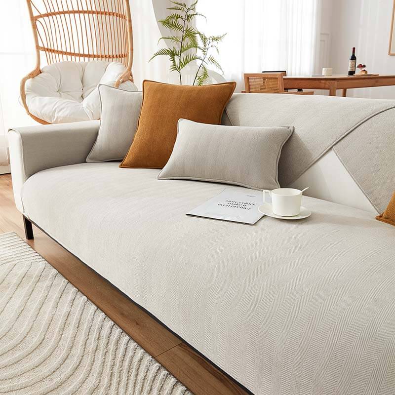 Chenille Fabric Waterproof & Antifouling Couch Covers
