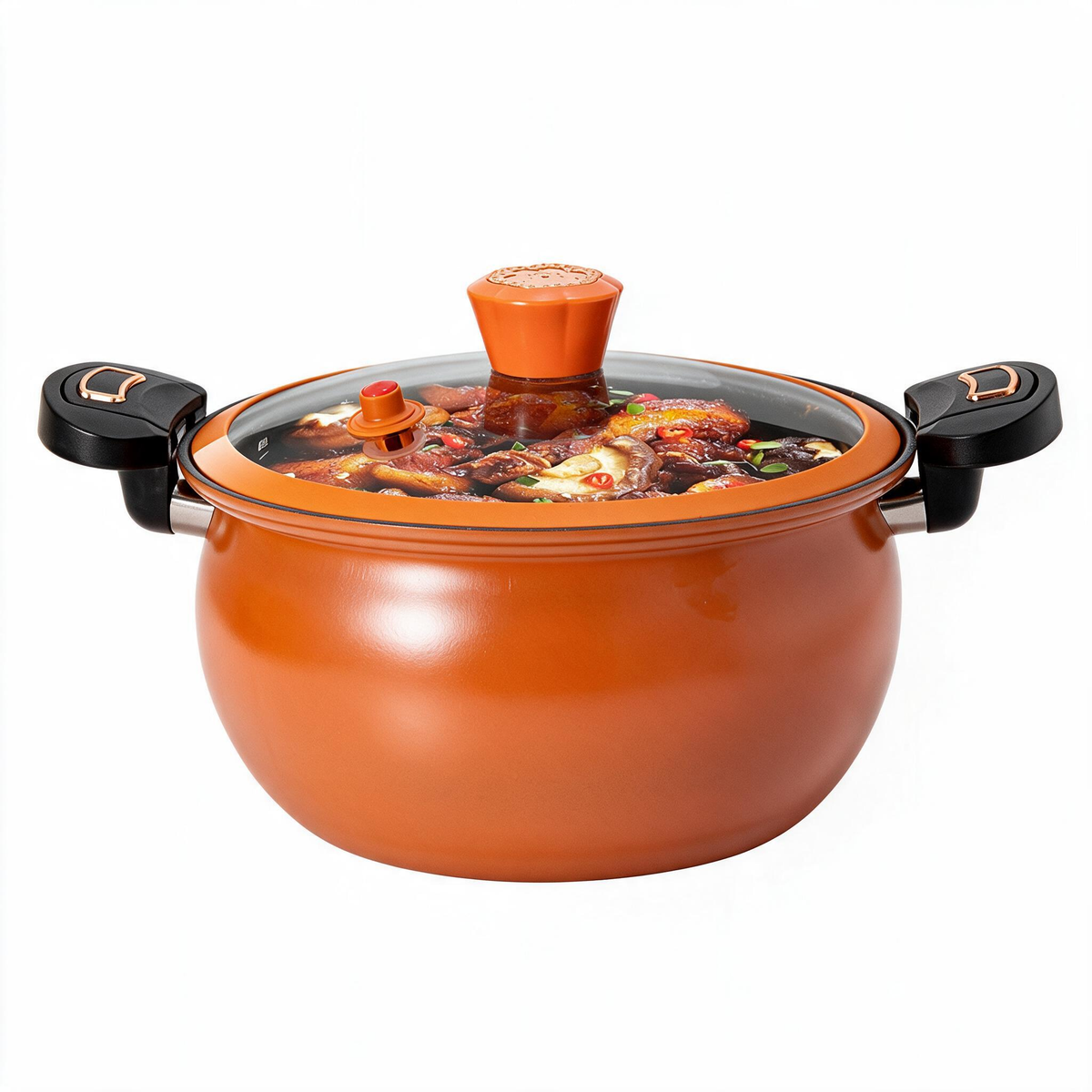 π₯Large Capacity Micro-Pressure Enamel Soup Pot