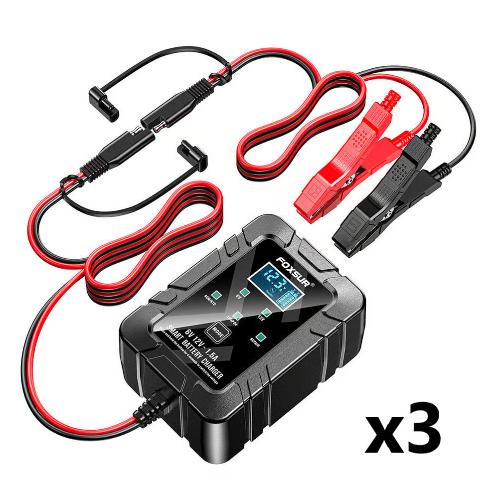 🛡6V/12V Automatic Intelligent Recognition