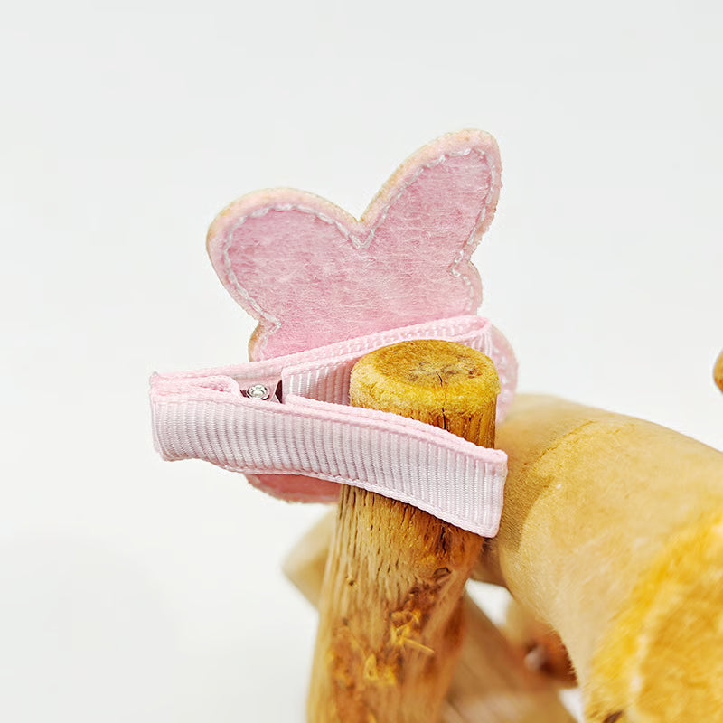 Hair Ball Rabbit Hairpin
