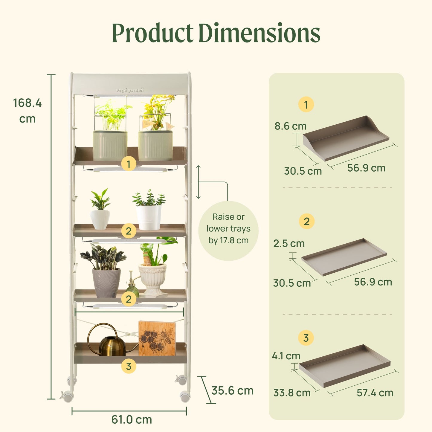 4 Tier Grow Light Garden