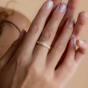 Art Deco Baguette Ring
