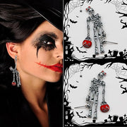 Ghost in the Skull Jar Earrings