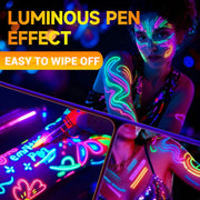 🥳2026 HOT SALE💞50K+ SOLD!🎁UV Glow Face and Body Paint Markers Set