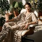🌸 50% OFF! 👗 V-Neck Layered Maxi Dress with Ruffles – Lightweight fabric, airy & versatile fit – 5 colors, sizes S–2XL – Perfect for summer, the beach & evenings out ✨