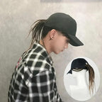 Braided Wig Baseball Cap – Snapback Hat with Attached Dreadlock Braids