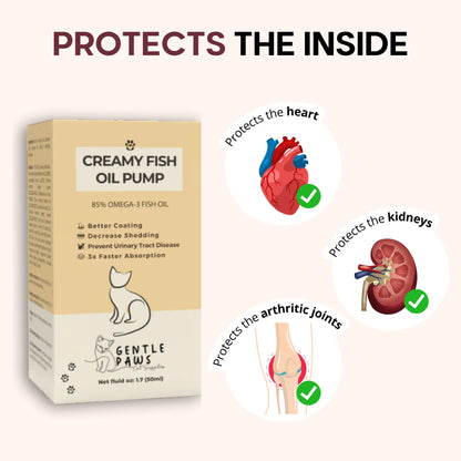 Omega+ Creamy Fish Oil Pump