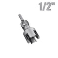 🔧Drill-Powered Pipe Thread Cutting Bit — Internal & External Threading for 1/2" & 3/4" Plastic Pipes