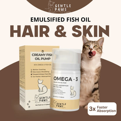 Omega+ Creamy Fish Oil Pump