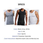 Men's Compression Shirt Tank Top for Training