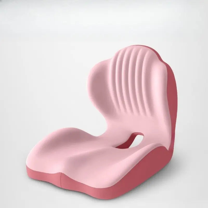 ❤️Ergonomic Memory Foam Seat Cushion with Lumbar & Back Support, Relieves Back Pain, Reduces Pressure