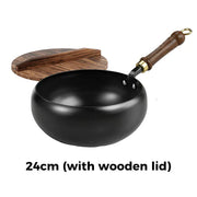 🔥 Pure Iron Wok, Timeless Craft ⚒️