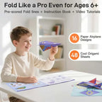 📢📢50% OFF !! ⏰Creative DIY Paper Airplane Set For Kids