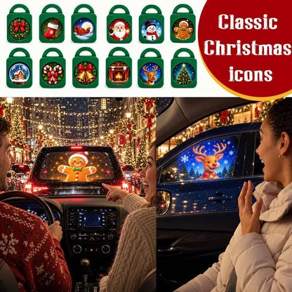 🎅Last Day 49% OFF🎄Merry Ride Christmas Car Projector Light