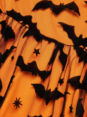[Pre-Sale] 1950s Halloween Lace Off-shoulder Swing Dress