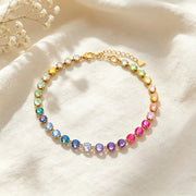 Rainbow Gemstone Necklace