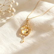 Crystal Dreamcatcher Necklace