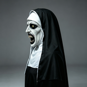 Fun Halloween Nun Mask