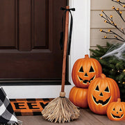 Moving Halloween Broom