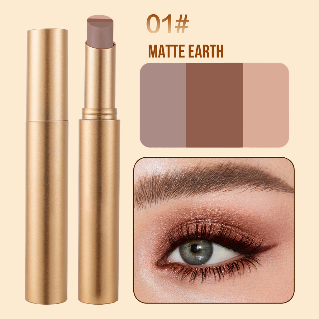 🏆️Best Sale 50K+ SOLD!🌟 3-in-1 Shimmer Eyeshadow Stick | One Swipe. Stunning Eyes 😍