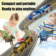🎁✨ Collision Transforming Dinosaur Car Toy
