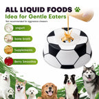 Style Multi purpose dog bowl with Free Peanut Butter Spatula,Dog Liquid Slow Feeder,Lick Bowl Mat with Ball ,8 Extra Large Suction Cups,No Mess Liquid Treat Enrichment Bowl for Dogs
