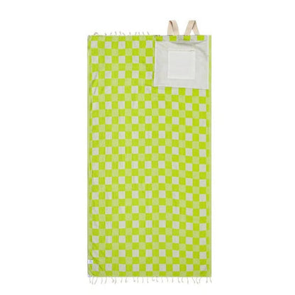 2-in-1 Convertible Beach Towel Bag