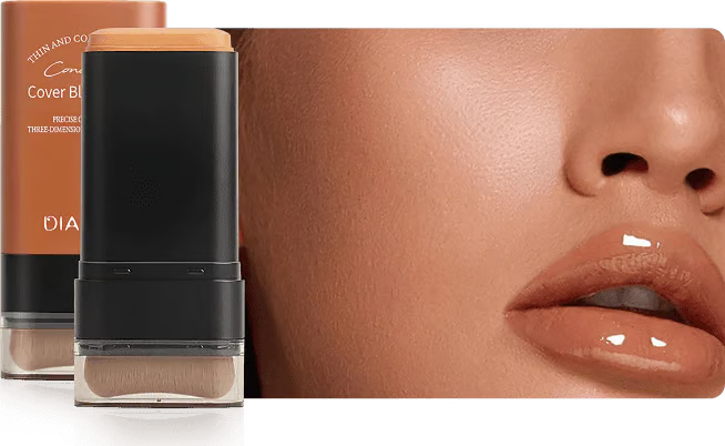 🎁2025 Hot Sale💕Hydrating Lightweight Foundation Stick with Brush