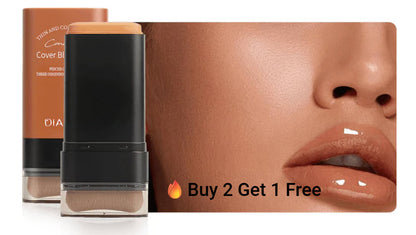 🎁2025 Hot Sale💕Hydrating Lightweight Foundation Stick with Brush