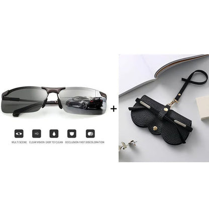 🥳2026 HOT SALE🥳💞50K+ SOLD!🕶️🌦️ Upgraded Photochromic Lenses 50% OFF! Anti-glare polarization meets smart light adaptation. A stylish, intelligent choice for your eyes. 💎😎