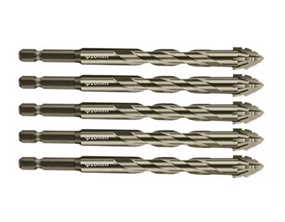 🔥2026 Hot Sale🔥High-Strength 4-Flute Serrated Eccentric Drill Bit Kit