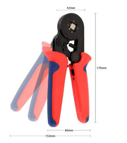 Ratchet Tubular Terminal Wire Crimpers Set