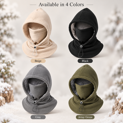 3-in-1 Winter Fleece Balaclava Hood 🧣❄️ Warm Face. Ear & Neck Cover
