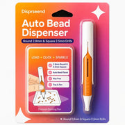🔥 Last Day 50% OFF – 💎 Automatic Crystal Art Bead Dispenser Pen & Tray Set