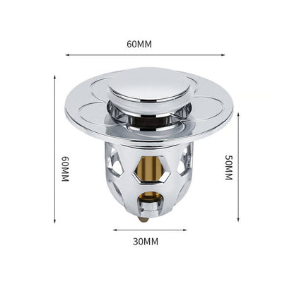Universal Pop-Up Sink Drain Stopper