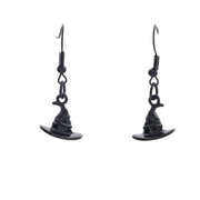Witch Hat Halloween Dangle Earrings