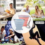 Foldable Silicone Travel Cup 270ml
