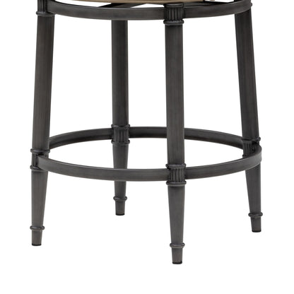 Eunice - Faux Leather Upholstered Swivel Counter Height Barstool