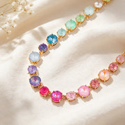 Rainbow Gemstone Necklace
