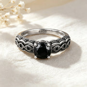 Obsidian Protection Ring
