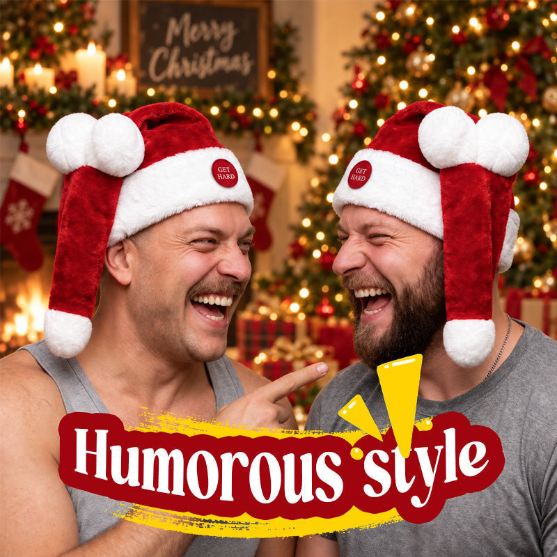🎅 Animated Moving Santa Hat | Funny Christmas Party Hat