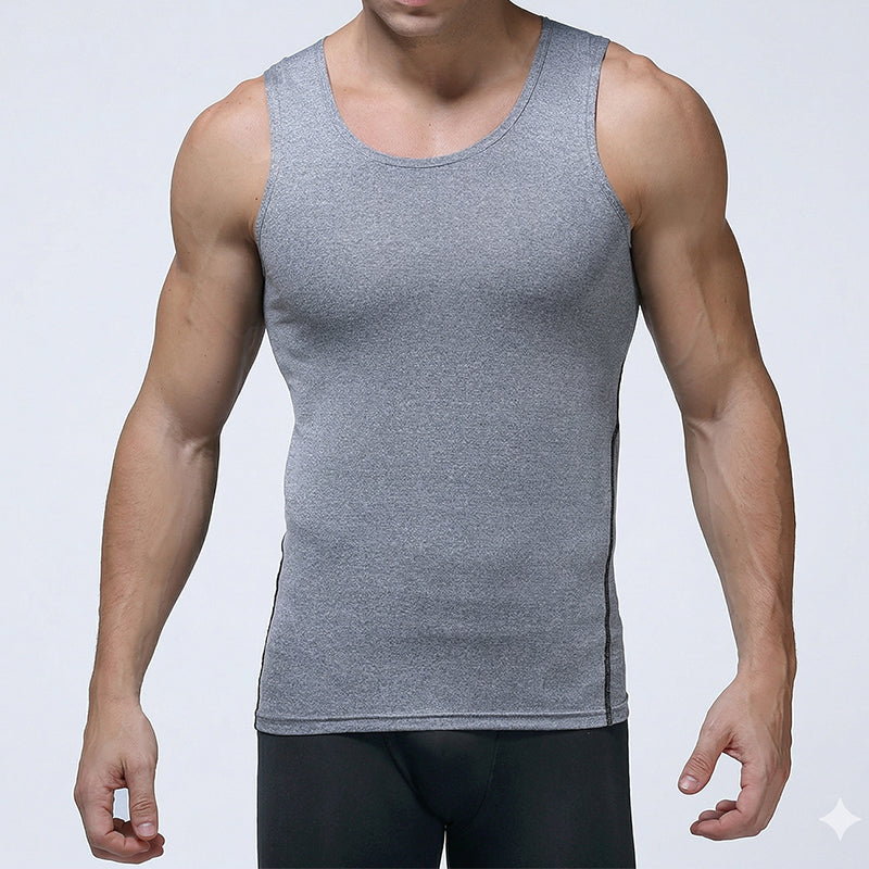 Men's Compression Shirt Tank Top for Training