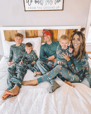 Christmas Cute Animals Matching Family Christmas Pajamas-Dog Pajamas Included