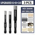 🛠️✨ Limited Time 39% OFF✨ Premium Diamond Drill Bit Set for Tile, Ceramic & Glass
