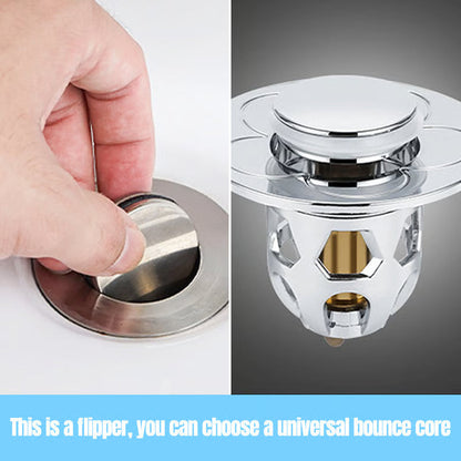 Universal Pop-Up Sink Drain Stopper