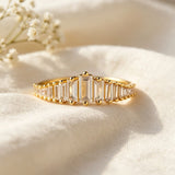 Art Deco Baguette Ring
