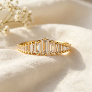 Art Deco Baguette Ring