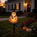 👻 Solar Halloween Ghost Garden Stake