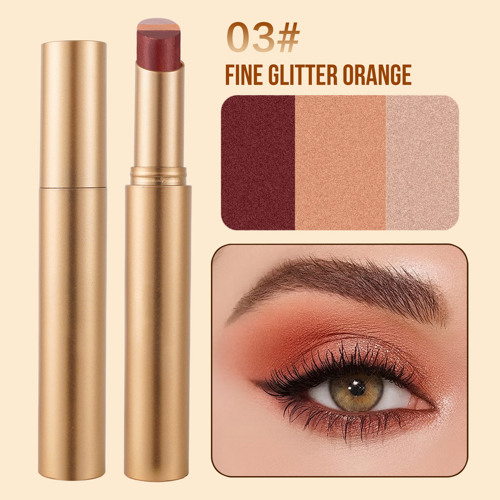 🏆️Best Sale 50K+ SOLD!🌟 3-in-1 Shimmer Eyeshadow Stick | One Swipe. Stunning Eyes 😍